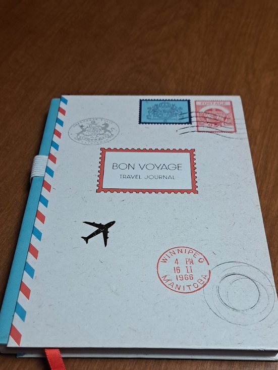 Other - Bon Voyage Travel Journal Notebook - Light Blue Accent